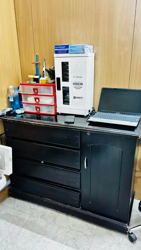 Dental consultation room at Riya Smile Care Centre Delhi